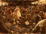 `They went backward and fell to the ground`, from The Life of Jesus Christ by J.J.Tissot, 1899